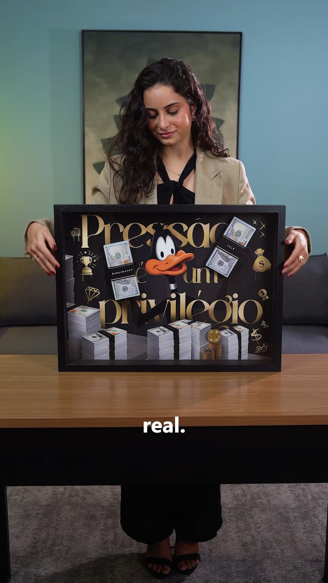 Depoimento de Quadros Decorativos em vídeo