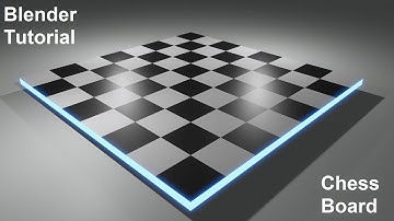 How to Modeling a Chess Board in blender || step by step tutorial || smart sky