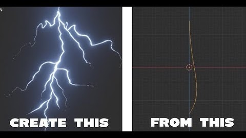 Lightning | Blender Tutorial | Find the blend file on Gumroad |