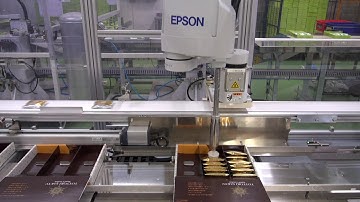 Epson Robots Work with Superior Delicacy
