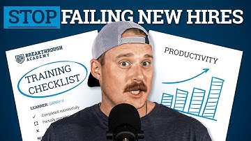 If you suck at training new hires, watch this