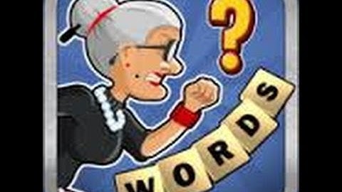Word Guess with Angry Gran Answers: Level