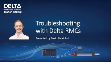 Troubleshooting Techniques - Troubleshooting with Delta RMCs