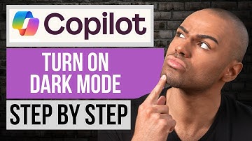 How to Turn On Dark Mode on Microsoft Copilot — Microsoft Copilot Tutorial