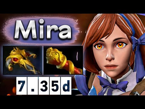 Видео: Мира на Марси, лучший стиль доты от всей команды! - Mira Marci 7.35 DOTA 2