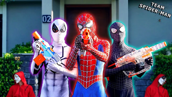 TEAM SPIDER-MAN NERF WAR IN REAL LIFE | Where Is S...