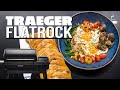 TESTING THE BRAND NEW TRAEGER FLATROCK (AND WE&#39;RE GIVING ONE AWAY!) | SAM THE COOKING GUY