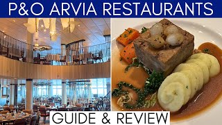 P&O Arvia Food Review  Ultimate Restaurant Guide