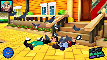 Scary Robber Home clash New Update Peck and Pluck - All Endings Playthrough By Little Dude