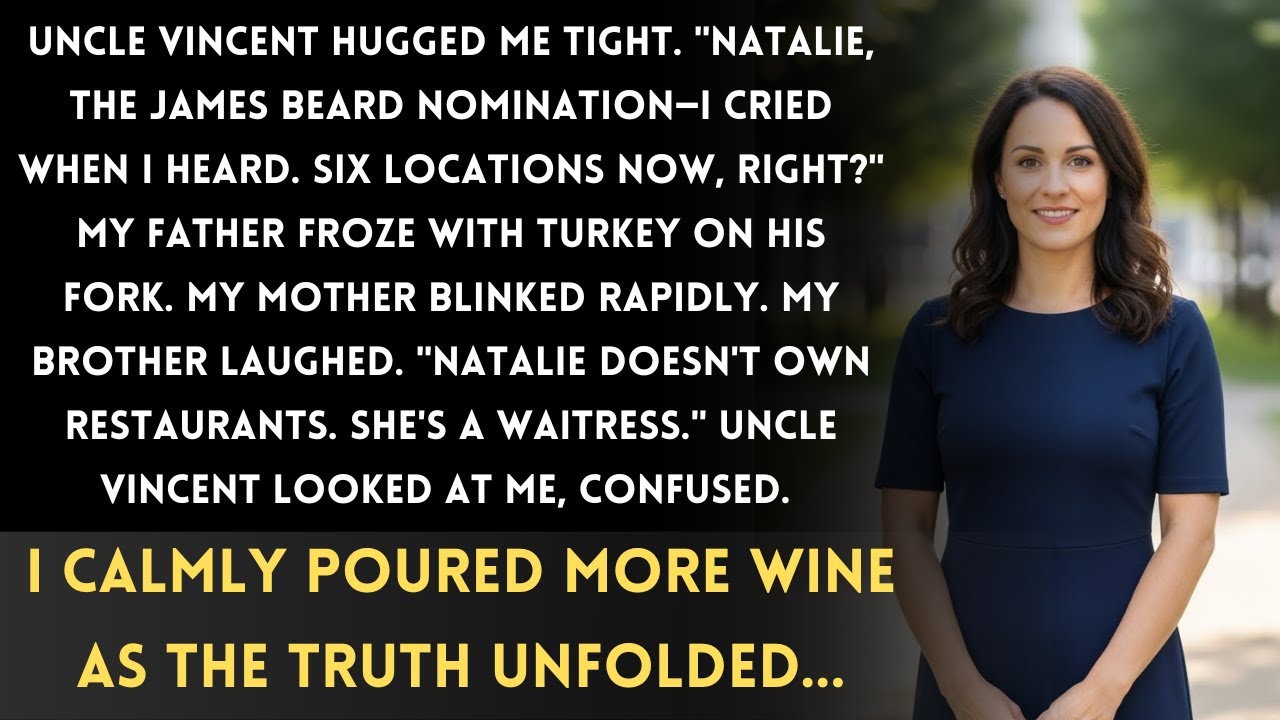 At Thanksgiving, My Food Critic Uncle Asked About My Restaurants — Mom Said “She Works at a Diner”