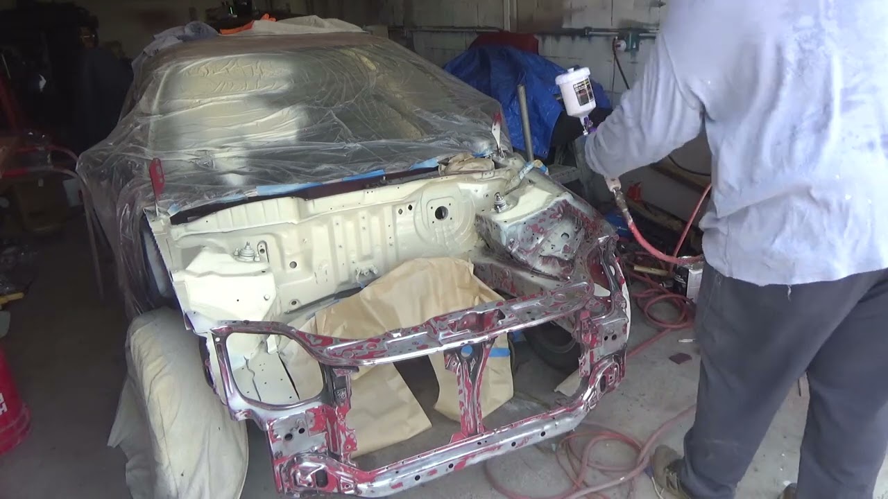 $400 Civic Hatchback Project, Engine Bay Prep. (Junkyard Rescue ep.1)