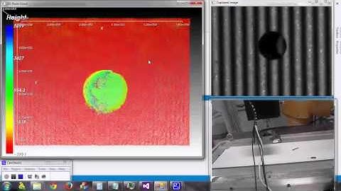 Real time 3D measurement with Staubli robot