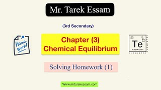 3rd Secondary - Solving chapter (3) Homework (1) - Seniors 2025