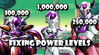 Fixing Power Levels In DragonBall