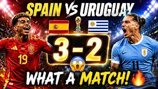 Spain vs Uruguay Highlights 🔥 | FIFA World Cup 2026 | 27 June 2026