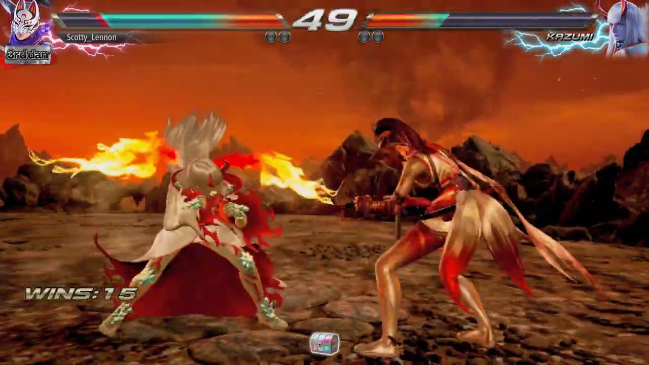 Tekken 7 Steam (PC) Nvidia 3060/ 2048 x 1536 FHD 2K/ Kunimitsu v.s. Kazumi