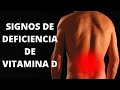 14 Señales de deficiencia de vitamina D