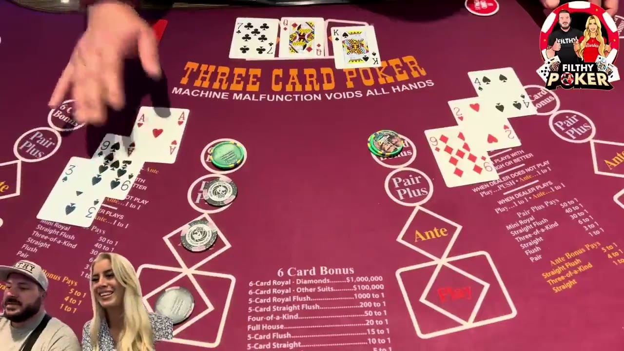 STRAIGHT! 3 CARD POKER!