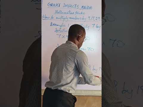 Mathematics Tricks (EP. 2) HOW TO MULTIPLY WITH ,9,19,29,39.....99.