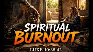 Spiritual Burnout | Luke 10 : 38-42