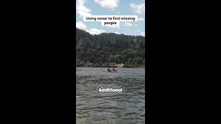 Using sonar to find missing people