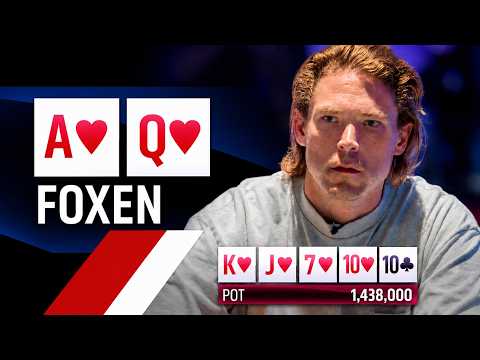 ROYAL FLUSH! Foxen OCTUPLES His Stack On Day 4 Thumbnail