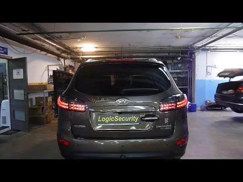 Автоматический багажник на Хендай Санта Фе, www.logicsecurity.ru, автоматическийбагажник.рф
