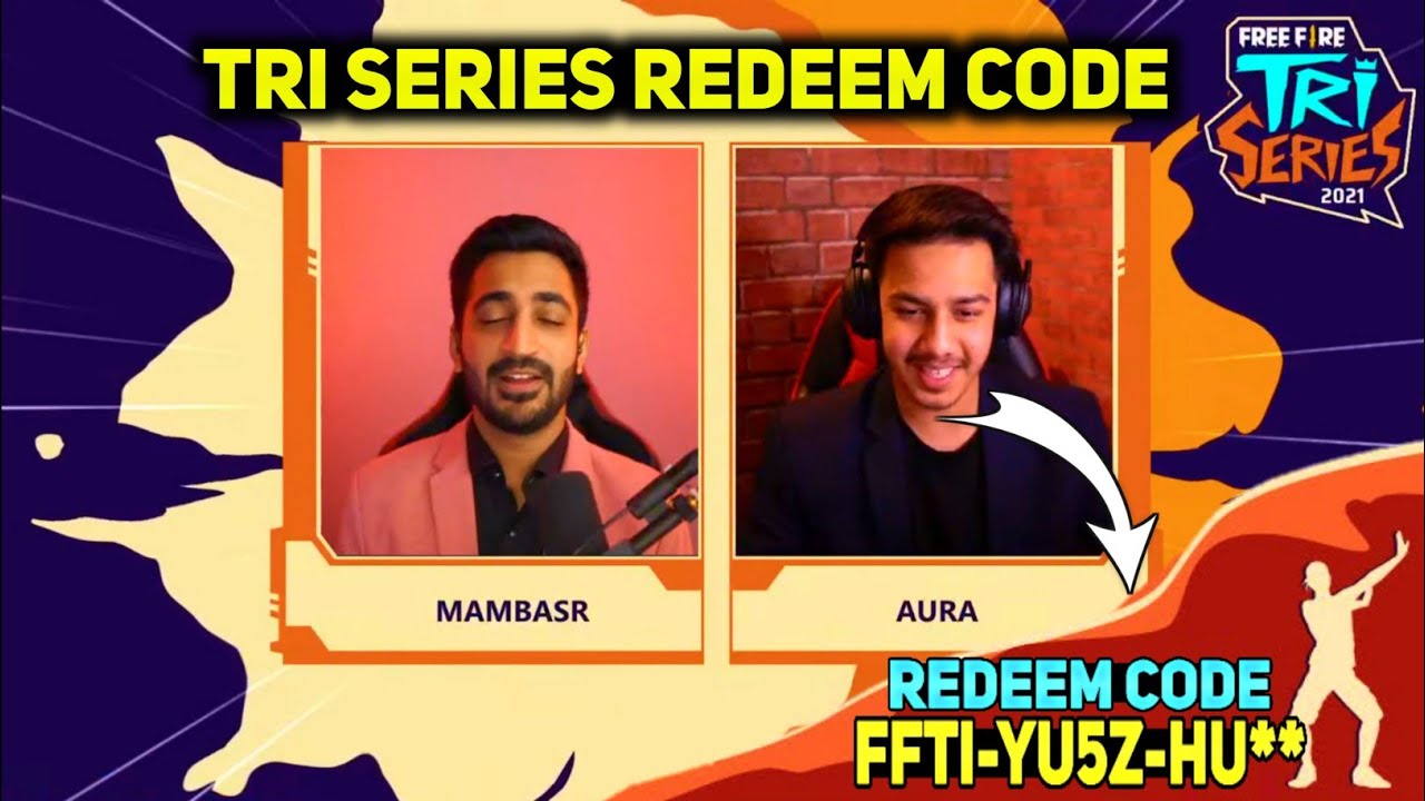 free fire tri series grand final redeem code | free fire dab emote redeem code