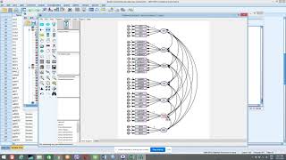 Confirmatory Factor Analysis in  AMOS