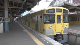 【西武】2000系2057F%各停西武新宿行＠田無('13/08)