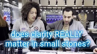 Trax NYC reviews diamond earrings with Brandon Suarez