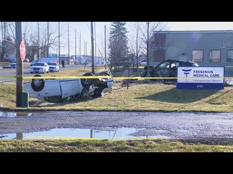 1 killed, 2 injured in east Indianapolis crash - YouTube