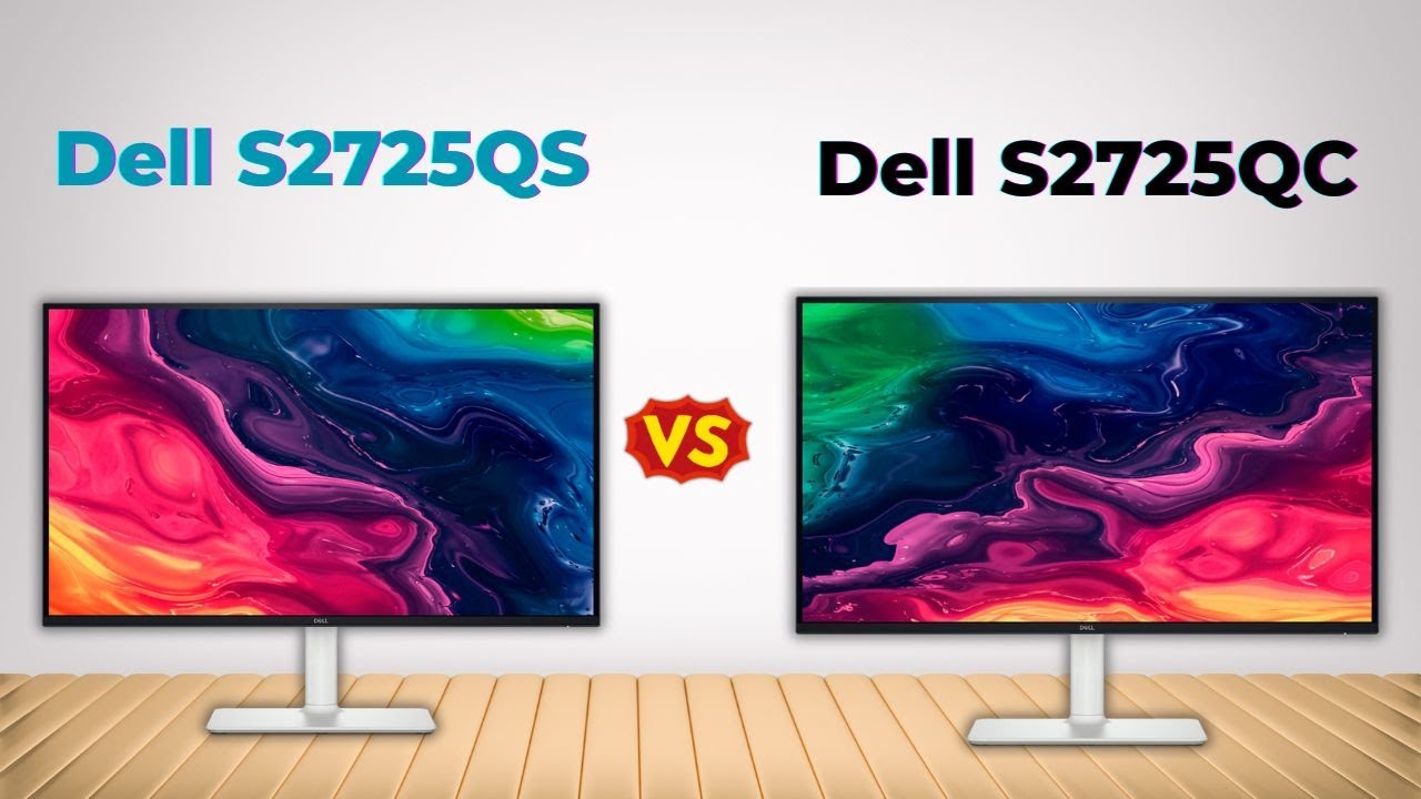 Dell S2725QS vs Dell S2725QC || Best 4K Monitor Comparison! - YouTube