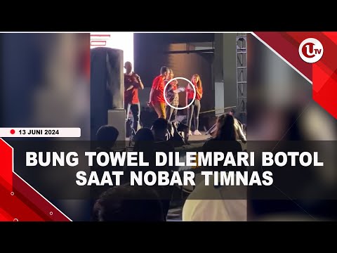 BUNG TOWEL DISORAKI HINGGA DILEMPAR BOTOL SAAT NOBAR | U-NEWS