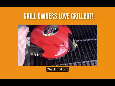 Grillbot - The automatic grill cleaning robot! 