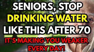 Why Drinking Water the Wrong Way Is Making You Weaker After 70 - Senior health tips
