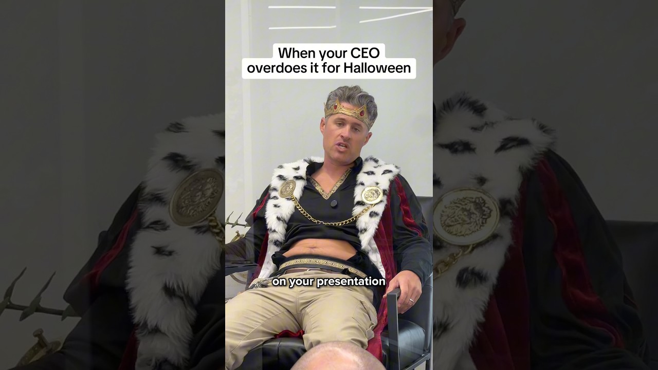 When the office Halloween costume goes corporate
