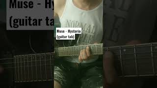 Download Lagu Easy guitar tab: Muse - Hysteria MP3