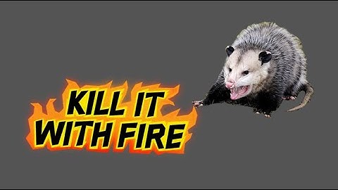 KILL IT WITH FIRE: part 1.  First Contact