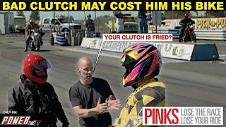 PINKS Lose The Race...Lose The Race! Harley VRod vs Suzuki GS1100 Race for Titles Full Episode