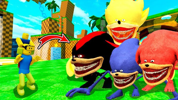 Me CONVIERTO en los mutantes de SHIN SONIC TAPES en Roblox