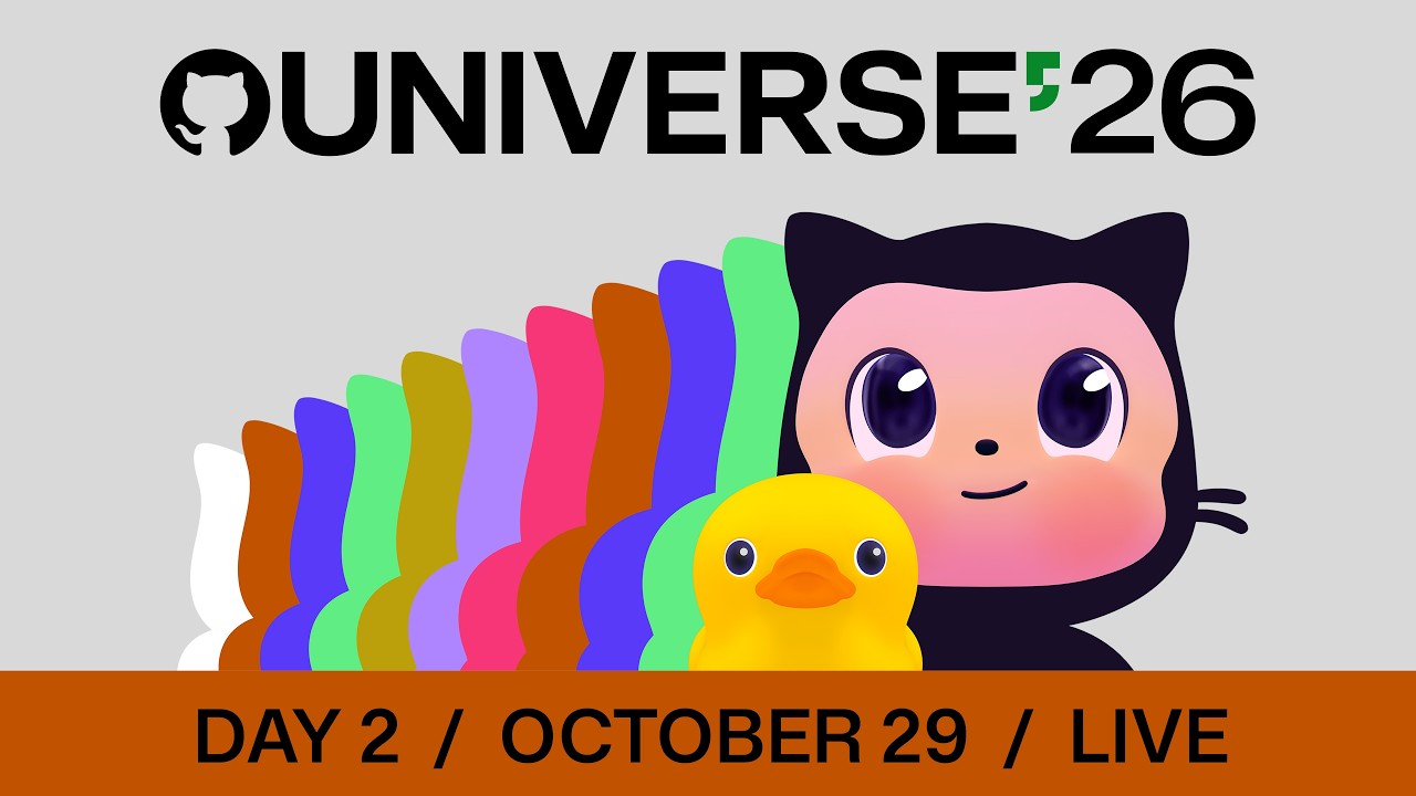GitHub Universe Day 2 Keynote
