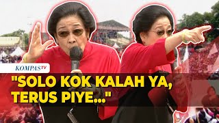 [FULL] Sambutan Megawati saat Kampanye Akbar Ganjar-Mahfud di Solo