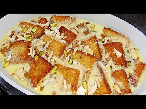 Splendiferous only milk and bread easy dessert  | indian dessert recipes Home-cooked Delicacies