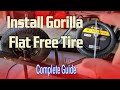 GORILLA 16&quot; Flat Free Tire GTNF-16WB-COM