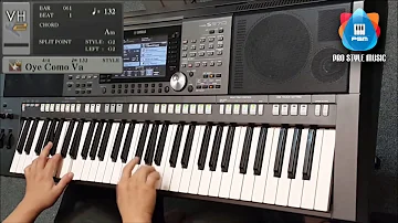 Oye Como Va - Carlos Santana cover on Yamaha PSR S970