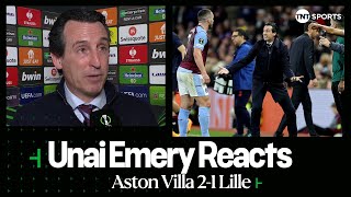 "IT'S A GOOD RESULT" | Unai Emery | Aston Villa 2-1 Lille | Europa Conference League