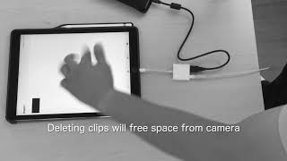 Ricoh Theta V - Apple Lightning USB 3 Camera Adapter to iPhone - iPad