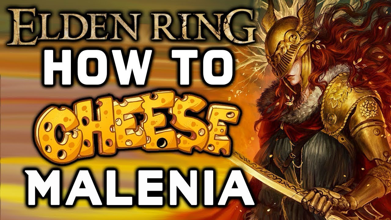 Elden Ring MALENIA CHEESE How To Cheese Malenia Blade of Miquella