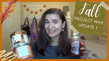 FALL PROJECT WAX UPDATE 1 | CANDLE PROJECT PAN